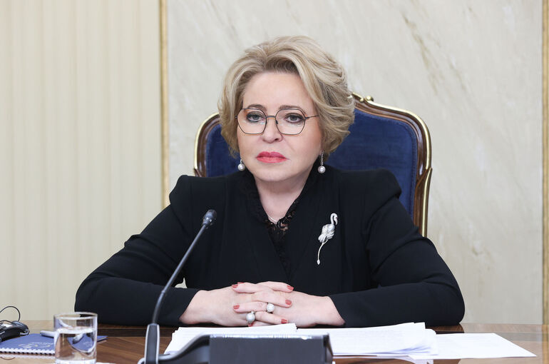 Матвиенко: Эрдоган предложил провести переговоры по Украине в Турции