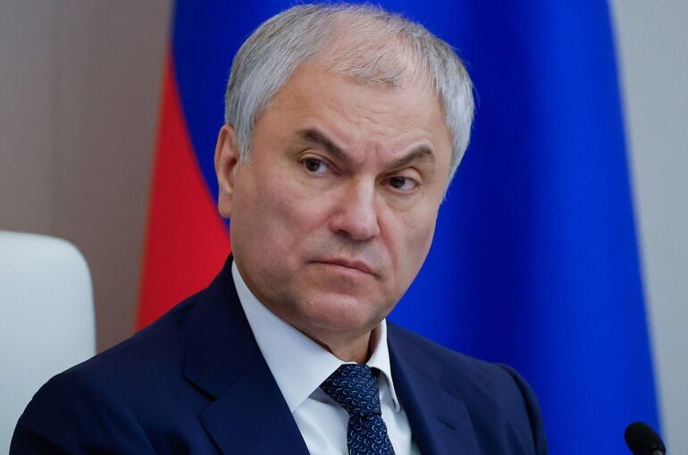 Володин: Российский парламентаризм более открытый, чем во многих европейских странах