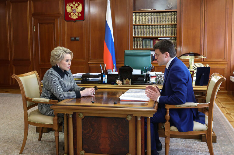 Матвиенко пообещала Красноярскому краю помощь в получении бюджетных кредитов