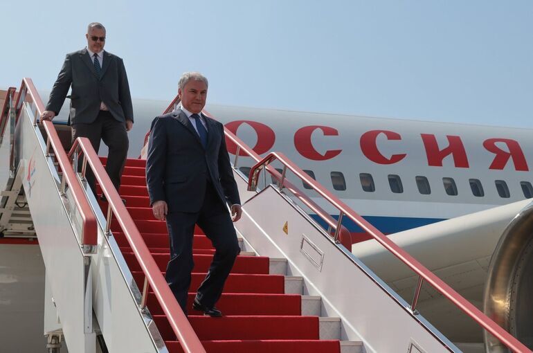 Володин по поручению Путина прибыл в Пхеньян