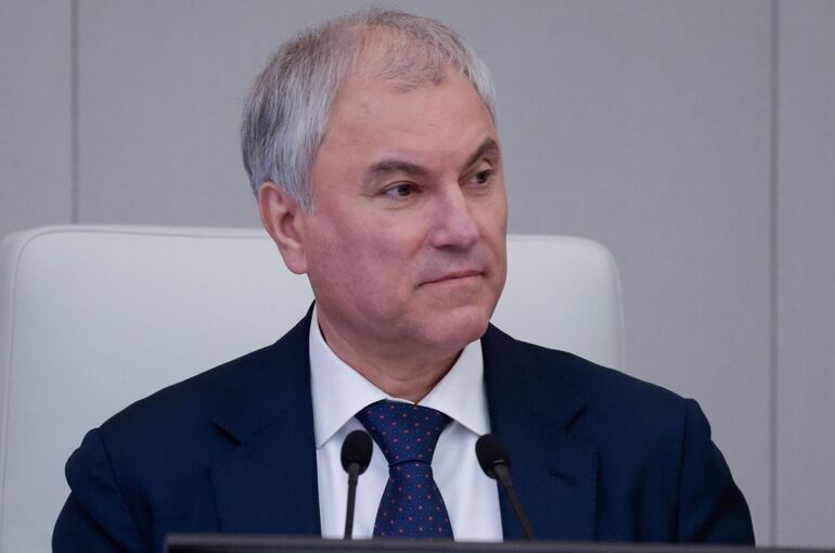 Володин поздравил нотариусов с профессиональным праздником