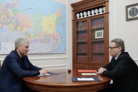 Володин встретился с губернатором Вологодской области Филимоновым