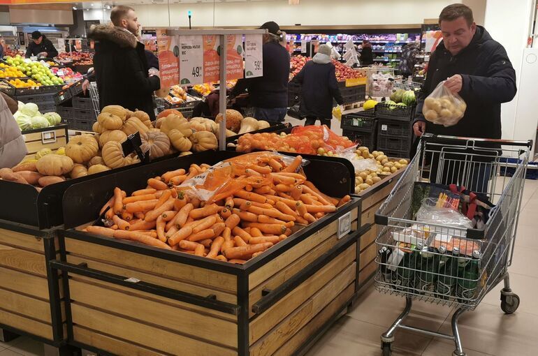 Годовая инфляция в России с 21 по 27 апреля замедлилась до 5,72%