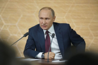 Путин заявил, что готов встретиться с Зеленским в третьей стране для подписания договора