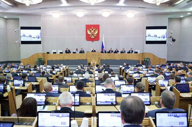 Госдума поблагодарила создателей и испытателей баллистической ракеты «Сармат»