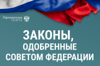 Законы, одобренные Советом Федерации 20 мая