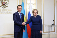 Матвиенко отметила доверительный характер межпарламентского диалога России и Казахстана