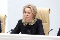 Матвиенко: Нужно активнее защищать окружающую среду в условиях конфликтов