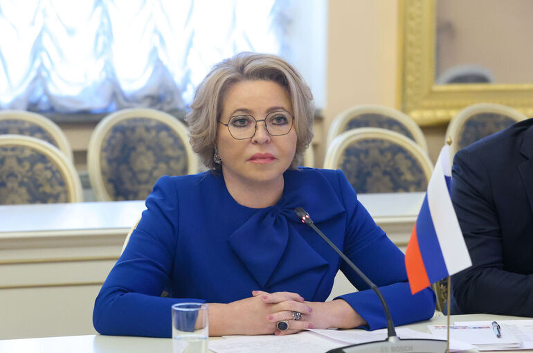 Матвиенко поздравила с переизбранием спикера парламента Ирана