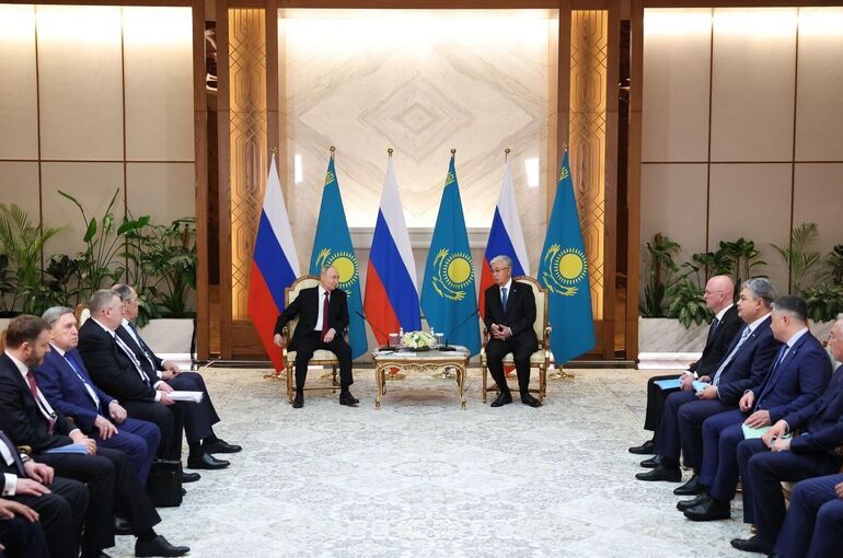 Путин: Отношения России и Казахстана вышли на уровень стратегического партнерства