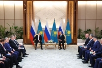 Путин: Отношения России и Казахстана вышли на уровень стратегического партнерства