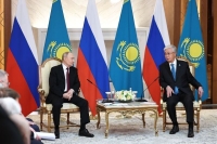 Путин: Россия и Казахстан демонстрируют образец конструктивного взаимодействия