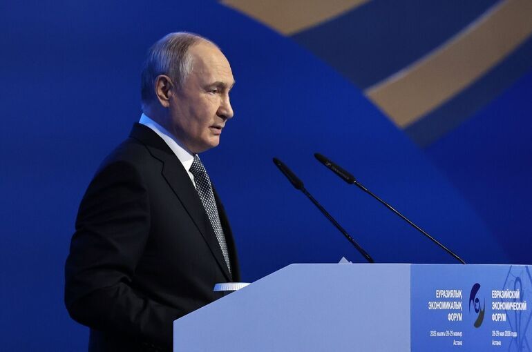 Путин: Россия готова поставлять топливо для АЭС в Казахстане