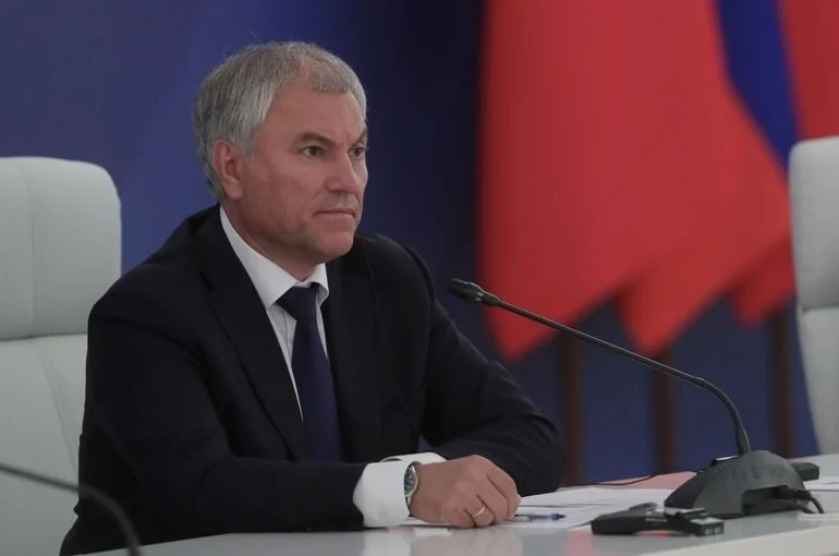 Володин: Новые нормы о поддержке участников СВО начнут работать с 5 июня