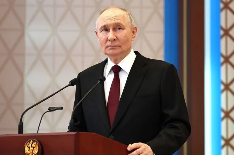 Речь Путина на ПМЭФ заняла 45 минут