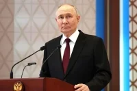 Речь Путина на ПМЭФ заняла 45 минут