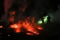 В Дагестане самоликвидировалось факельное горение на магистральном газопроводе