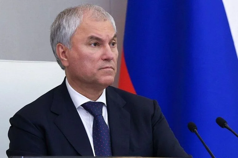 Володин: Только достижение целей СВО может остановить возродившееся на Украине зло