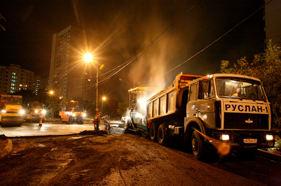 В Москве начинается сезонная замена асфальта