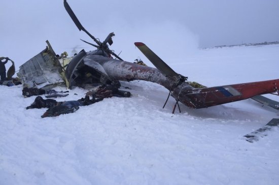 После катастрофы вертолёта с 10 жертвами в Красноярском крае объявлен траур