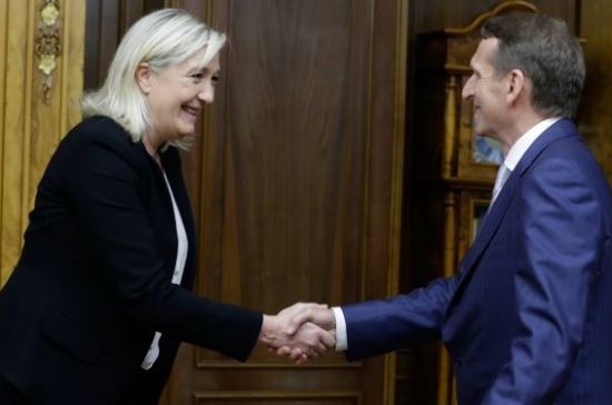 Марин Ле Пен на встрече с Сергеем Нарышкиным: Национальный фронт Франции — устойчивая и настойчивая структура