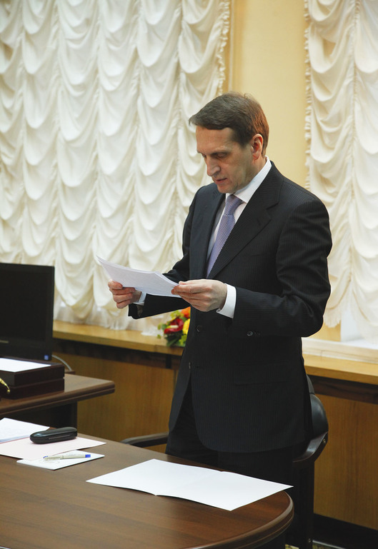 Сергей Нарышкин провел встречу с гражданами в приемной Госдумы
