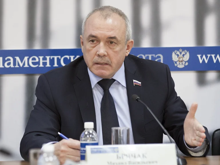 Первый заместитель председателя Комитета Госдумы по транспорту, председатель Координационного совета по оптимизации движения внешнеторговых грузопотоков Михаил Брячак