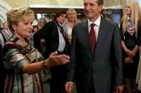 Сергей Нарышкин и Елена Гагарина. Фото Владимира Афанасьева