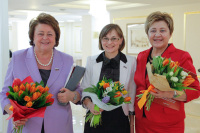 Зинаида Драгункина, Людмила Бокова и Галина Николаева