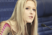 Член Совета при Президенте Российской Федерации по развитию гражданского общества и правам человека, Председатель Координационного Совета ВОО «Союз добровольцев России» Яна Лантратова 