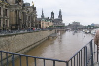 Наводнение в Дрездене