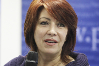 Председатель Московского отделения Общероссийской общественной благотворительной организации «Российский Красный Крест» Лариса Хранеева