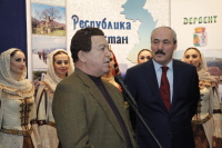 С приветствием от депутатов Госдумы выступил Иосиф Кобзон...