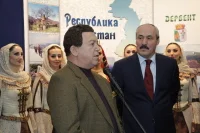 С приветствием от депутатов Госдумы выступил Иосиф Кобзон...