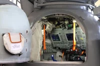 Тренажёр транспортного корабля «Союз» ТДК-7СТ3, вид изнутри