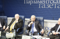 Участники пресс-конференции