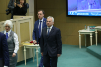 Очередь выступать на Часе региона - областного спикера Сергея Бебенина