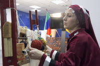 За время мероприятия был соткан фрагмент дагестанского ковра