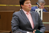 Михаил Маргелов перед выступлением