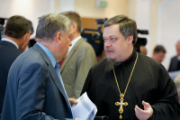 Глава синодального Отдела по взаимоотношениям Церкви и общества протоиерей Всеволод Чаплин