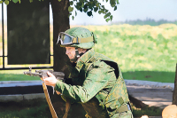 Член ЦИК России майор запаса Игорь Борисов офицерских навыков не утратил