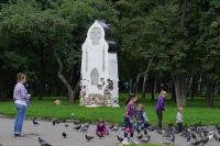 Памятный знак на месте часовни