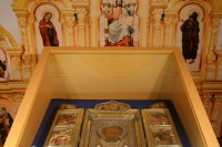 Икона, сделанная в пермском городе Соликамске несколько столетий назад, возвращена в город в 2005 году после хранения в музее им.А.Рублёва с 1965 по 2005 гг.