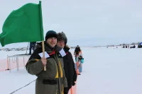 Старт очередного заезда даёт председатель Совета депутатов Архангельской области Виктор Новожилов