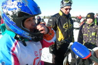 Анна Христолюбова из деревни Лабожское не суеверна, выступала под номером 13 и выиграла гонку на Буранах среди женщин