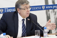Председатель Комитета Совета Федерации по социальной политике Валерий Рязанский