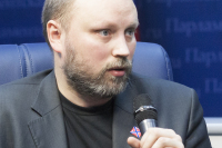 Лидер движения «Славянская гвардия» Владимир Рогов