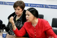 Артистка Зинаида Кириенко и певица Екатерина Жемчужная