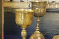 Потир, 1841 г. (сосуд для христианского богослужения). Гравировка, литьё, позолота