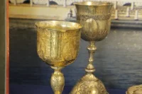 Потир, 1841 г. (сосуд для христианского богослужения). Гравировка, литьё, позолота